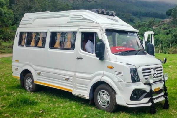 12 seater tempo traveller rental in Dindigul